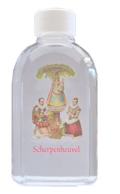 Flesje in plastic Scherpenheuvel - wijwater - 13 cm