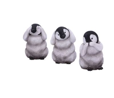 Set Horen, Zien en Zwijgen - PINGUINS - Set Horen, Zien en Zwijgen - PINGUINS -