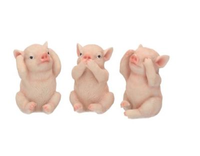 Set Horen, Zien en Zwijgen - VARKENS - Set Horen, Zien en Zwijgen - VARKENS -