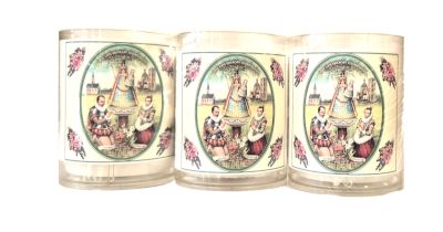 Set van 3 kaarsen SCHERPENHEUVEL - 3 Talen -