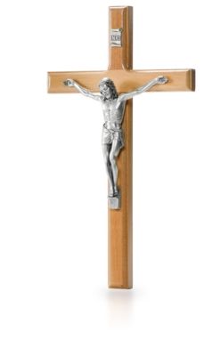 Kruis 25 cm OLIJFHOUT
