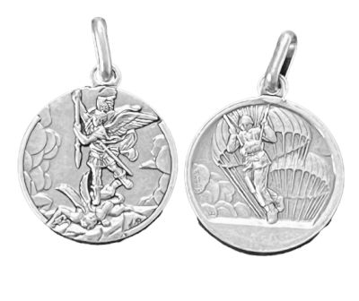 Medaille Michael / Parachutist 17 mm    METAAL
