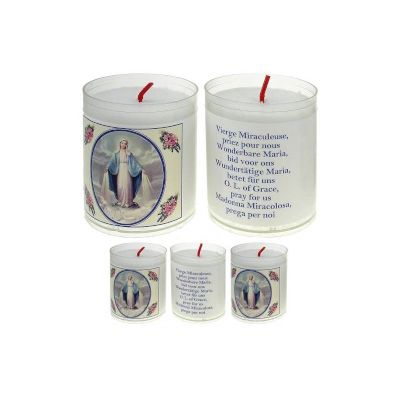 Set van 3 kaarsen WONDERBARE- 5 Talen -