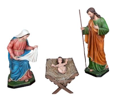 Kerstset 105 cm 3 Figuren KER-CIM-700-105-HF