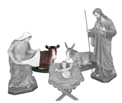 OS van kerstset 105 cm  KER-CIM-700-105