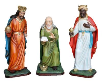 3 KONINGEN van kerstset 105 cm  KER-CIM-700-105
