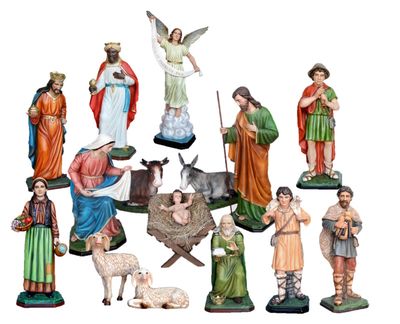 Kerstset 105 cm KER-CIM-700-105 - Figuren apart verkrijgbaar -