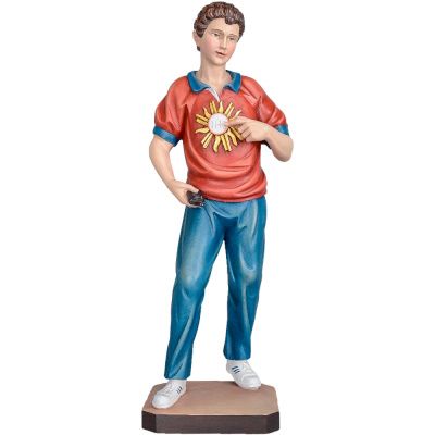 Carlo Acutis 40 cm - houtsnijwerk -