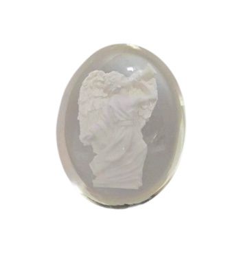 Steen transparant Aartsengel Gabriel 3,8 x 3cm