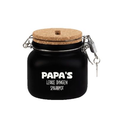 Luxe spaarpot PAPA