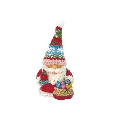 Gnome with Knitted Hat