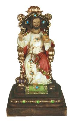 Beeld Christus Koning 22 cm