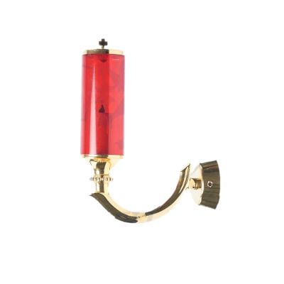 Godslamp op 220V 22 cm met vlammetje