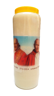 Noveenkaars Paus Johannes XXIII en Paus Johannes Paulus II