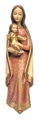 Madonna met kind 59 cm -HOUTSNIJWERK-