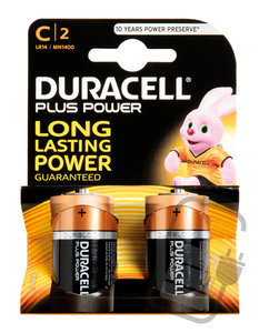 Duracell Batterijen -Pack van 2- LR14 of " C "-size