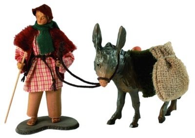 Herder en Ezel voor RUCO 22 cm figuren