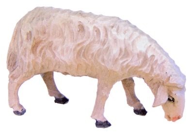 Schaap grazend voor RUCO 22 cm figuren