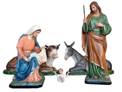 Kerstset 160 cm 5 Figuren KER-CIM-700-160-5