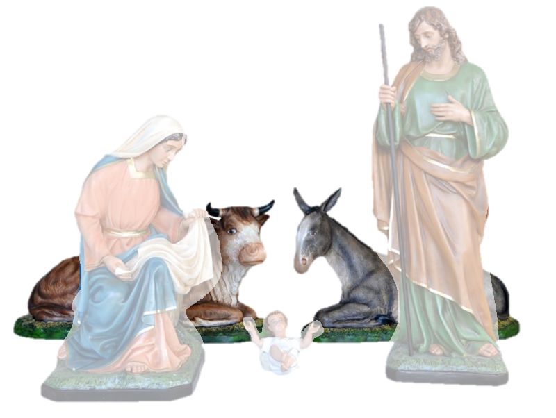 Kerstset 160 cm Os & Ezel KER-CIM-700-160-2