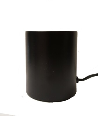Voetje E27 220V ZWART 10 cm
