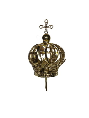 Kroon in plastic   - KIES UW MAAT - vanaf 3 cm tot 20 cm