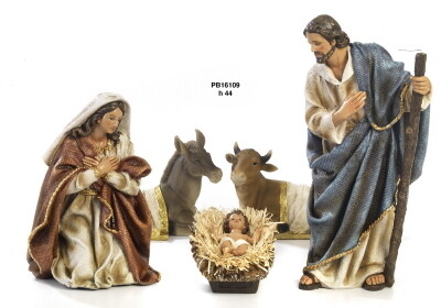 Set 5 figuren 45 cm