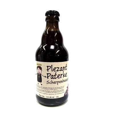 Plezant Paterke Scherpenheuvel BRUIN BIER 33CL 7.5%