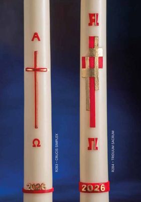 Paaskaars 2026 - CONISCH - MODEL R283 tot R284