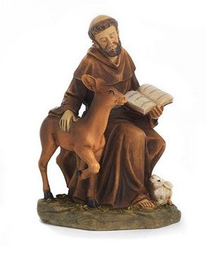 Beeld Franciscus 11 cm Beeld Franciscus 11 cm