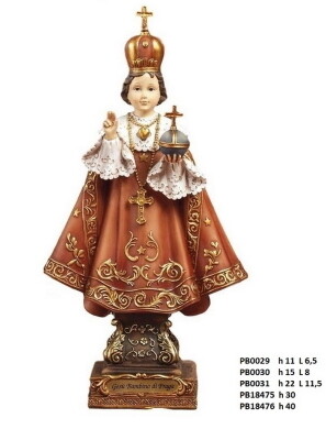 Beeld Jezus van Praag 15 cm