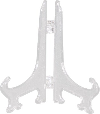 Bordenstandaard in PLEXI 12 cm  - bordenstaander -