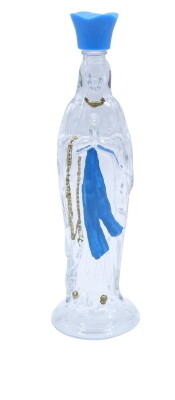 Flesje voor wijwater 17 cm   GLAS