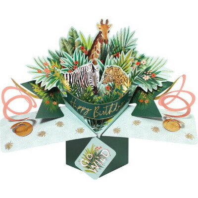 Popup Kaart - Happy Birthday  -
