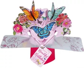 Popup Kaart - Happy Birthday -