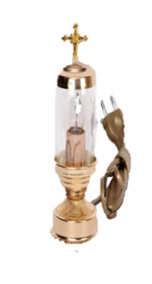 Lamp 220V 17 cm - FLIKKEREND VLAMMETJE -