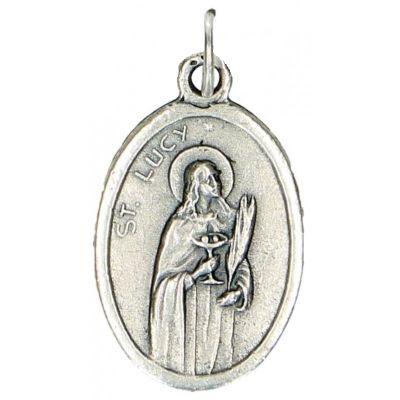Medaille LUCIA 22 mm metaal