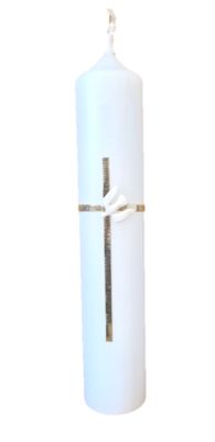 Doopkaars  26,5cm x Ø 5 cm