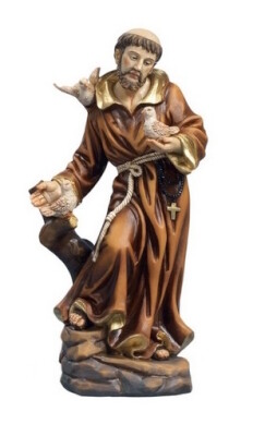 Beeld Franciscus 14 cm