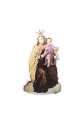 Magneet Olv  Scapulier - Schapulier PLEXI  7 x 4.5 cm - Carmel -