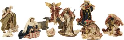 Kerstset van 11 figuren 11 cm