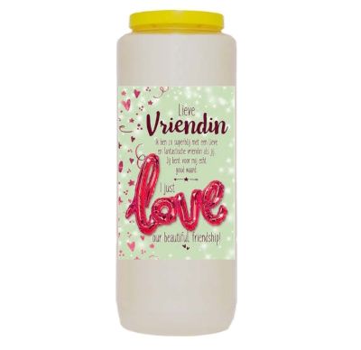 Noveenkaars LOVE-LIEVE VRIENDIN