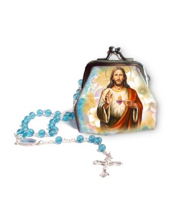 Paternoster + tasje HEILIG HART Paternoster + tasje HEILIG HART