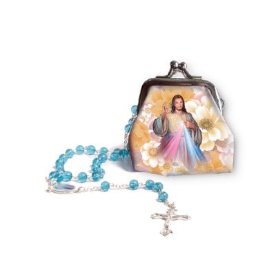 Paternoster + tasje BARMHARTIGE CHRISTUS