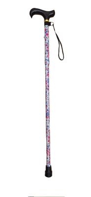Plooibare wandelstok BLOEM WIT 85 cm - 95 cm