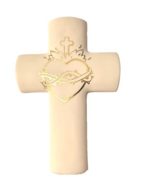 Kruis 15 cm PORSELEIN