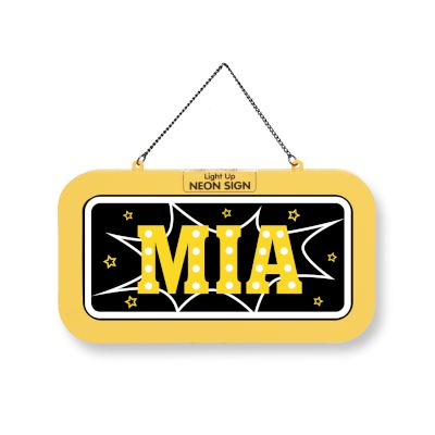 Neon Sign MIA