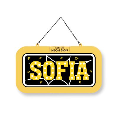 Neon Sign SOFIA