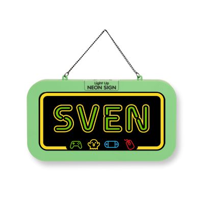 Neon Sign SVEN