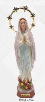 Olv LOURDES 23 cm - WEERBEELD -